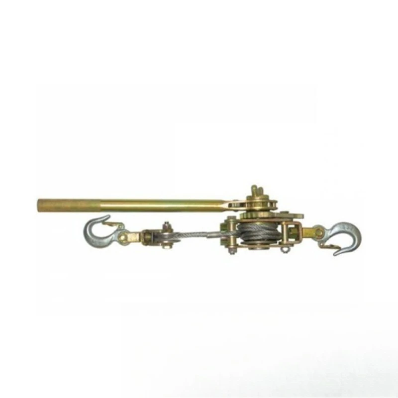 Electric power construction wire and cable wire rope tensioner electrician lumberjack tensioner
Electric power construction wire and cable wire rope tensioner electrician lumberjack tensioner