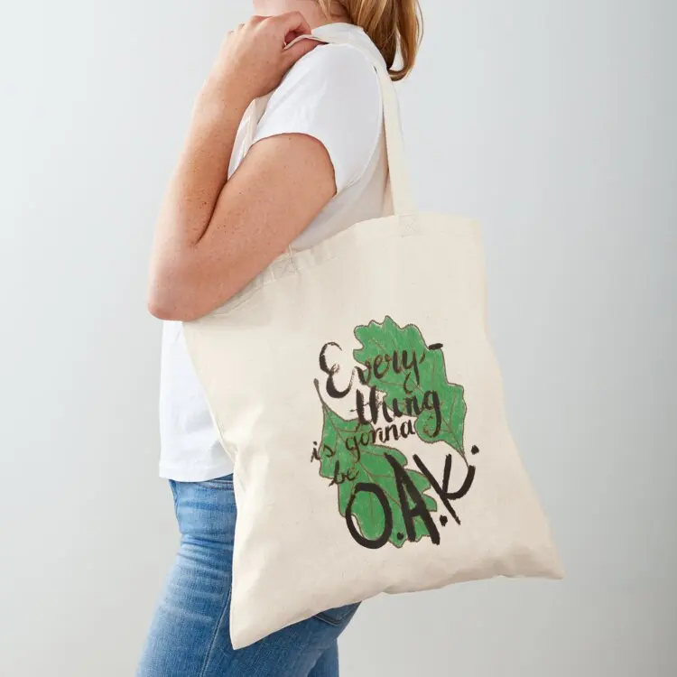 Everything is gonna be O.A.K. Tote Bag eco bag folding Beach bag tote men's Women's shopping
Everything is gonna be O.A.K. Tote Bag eco bag folding Beach bag tote men's Women's shopping