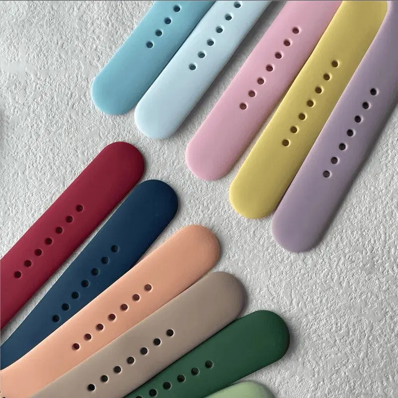 Silicone Strap For Apple Watch 10 46mm 42mm Band 40mm 45mm 41mm 49mm 38mm Bracelet iWatch Series 7 8 SE 3 4 5 6 9 Ultra 2 Correa
Silicone Strap For Apple Watch 10 46mm 42mm Band 40mm 45mm 41mm 49mm 38mm Bracelet iWatch Series 7 8 SE 3 4 5 6 9 Ultra 2 Correa