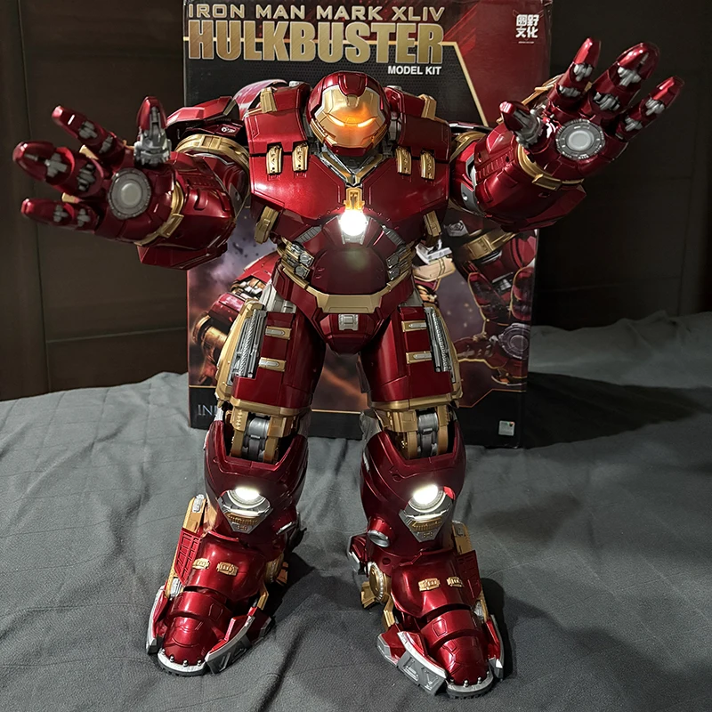 Fondjoy Action Figure 1/7 Toys Iron Man Figure Mark Hulkooster Hulkbuster Armor Assembly Action Figures Collection Model Doll
Fondjoy Action Figure 1/7 Toys Iron Man Figure Mark Hulkooster Hulkbuster Armor Assembly Action Figures Collection Model Doll