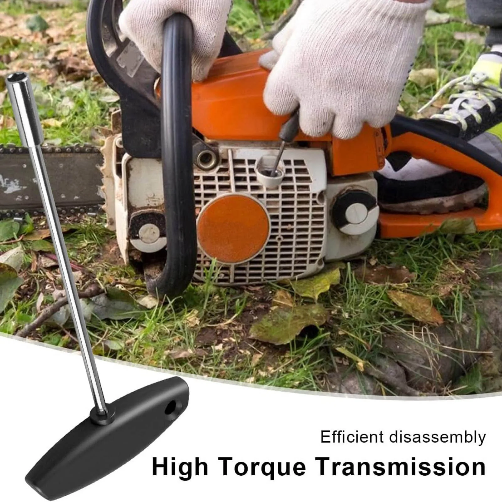 1pc T-Handle Socket Wrench 8mm 5910 890 2420 for Stihl Chainsaw Brushcutter Blower Hedge Trimmer Replacement Tool
1pc T-Handle Socket Wrench 8mm 5910 890 2420 for Stihl Chainsaw Brushcutter Blower Hedge Trimmer Replacement Tool