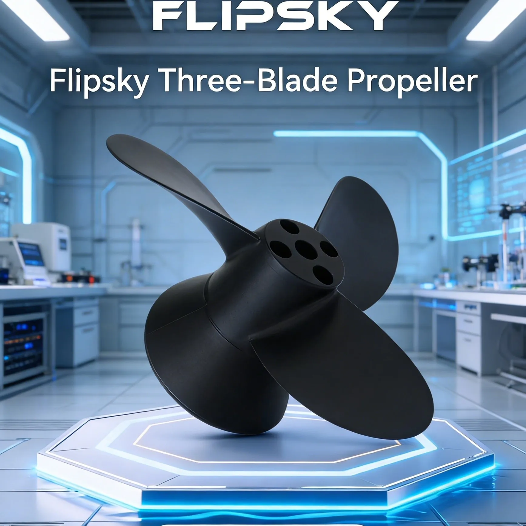 Пропеллер Flipsky 140 мм, 3-лопастной, с водонепроницаемым длинным резьбовым валом, совместимый с моторами 6374, 6384, 7070, прочный авиационный пропеллер
Пропеллер Flipsky 140 мм, 3-лопастной, с водонепроницаемым длинным резьбовым валом, совместимый с моторами 6374, 6384, 7070, прочный авиационный пропеллер