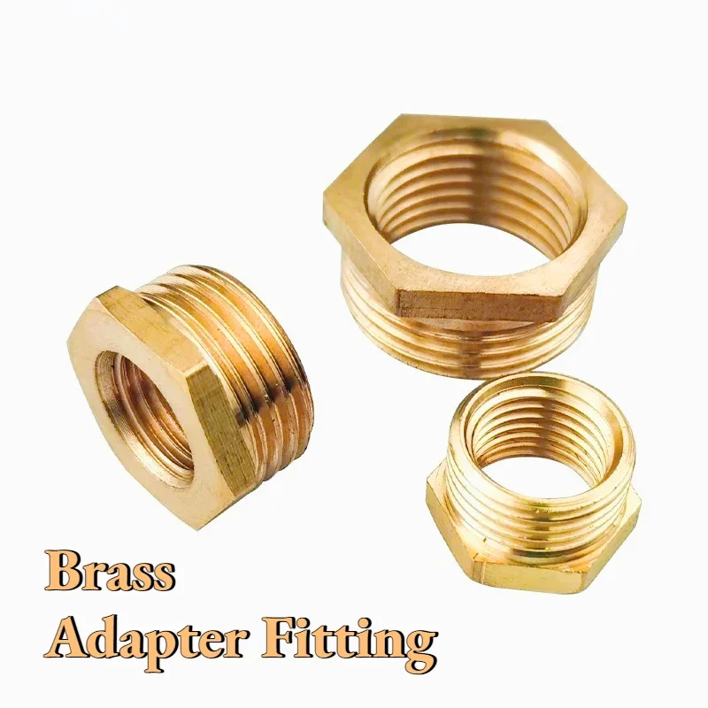 1PC Brass Adapter Fitting Reducing Hexagon Bush Bushing Thread Copper Connector Male To Female Connector for Fuel Water Gas Oil
1PC Brass Adapter Fitting Reducing Hexagon Bush Bushing Thread Copper Connector Male To Female Connector for Fuel Water Gas Oil