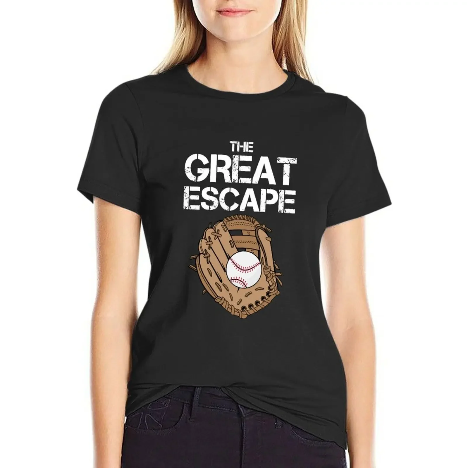 The Great Escape Art Alternative Movie Poster Man Woman T-Shirt cute tops sublime aesthetic clothes t-shirts for Women pack
The Great Escape Art Alternative Movie Poster Man Woman T-Shirt cute tops sublime aesthetic clothes t-shirts for Women pack
