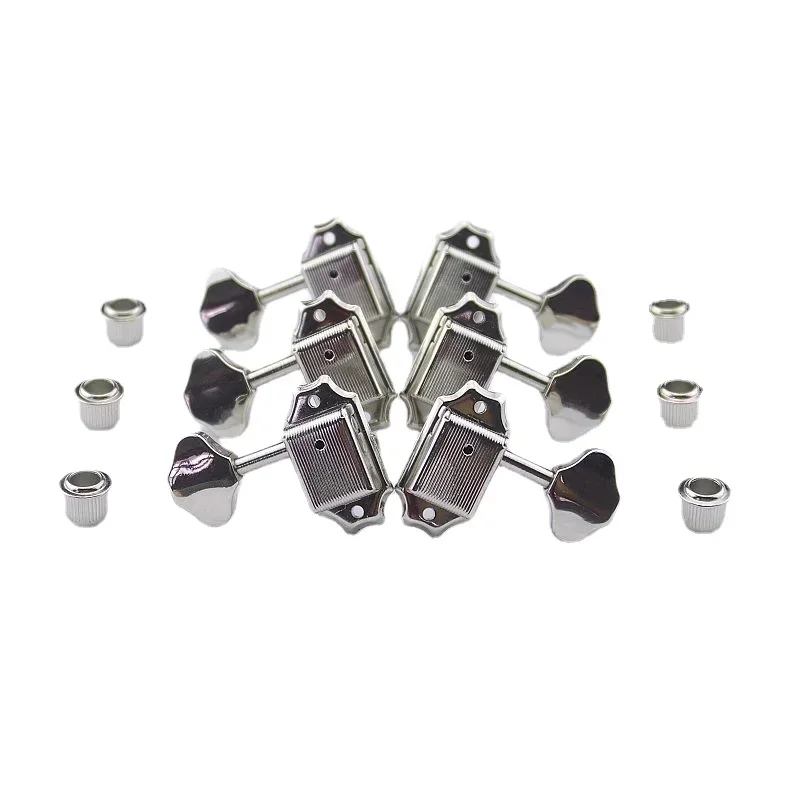 1 Set 3R-3L Vintage Guitar Machine Heads Tuners Nickel
1 Set 3R-3L Vintage Guitar Machine Heads Tuners Nickel