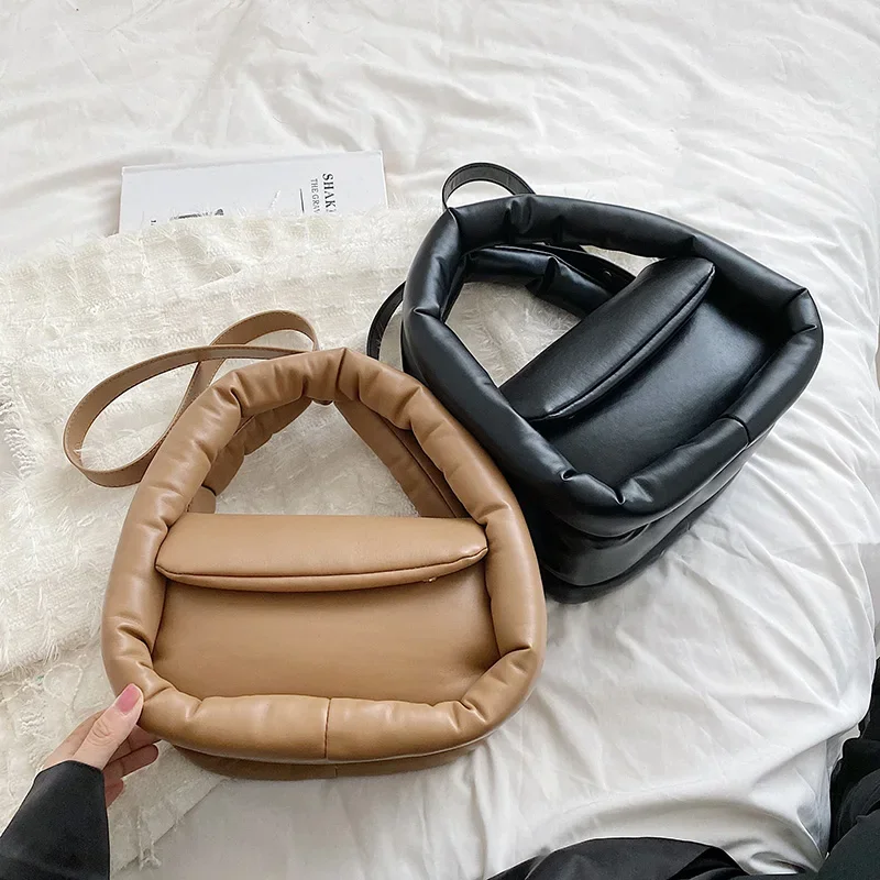 Fashion Small Tote Padded Handbags Designer Women Shoulder Luxury PU Leather Space Pad Cotton Crossbody Bag Winter Purse WT927
Fashion Small Tote Padded Handbags Designer Women Shoulder Luxury PU Leather Space Pad Cotton Crossbody Bag Winter Purse WT927