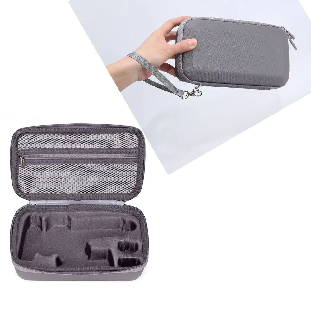 Hard Shell Organizer Bag for DJI Osmo Mobile 8 Gimbal Controller Storage Bag Black Gray
Hard Shell Organizer Bag for DJI Osmo Mobile 8 Gimbal Controller Storage Bag Black Gray