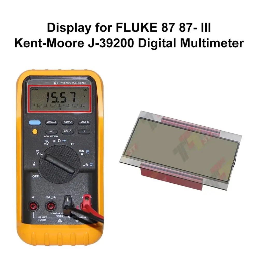 Дисплей для цифрового мультиметра FLUKE 87 87 lll Kent-Moore J-39200
Дисплей для цифрового мультиметра FLUKE 87 87 lll Kent-Moore J-39200
