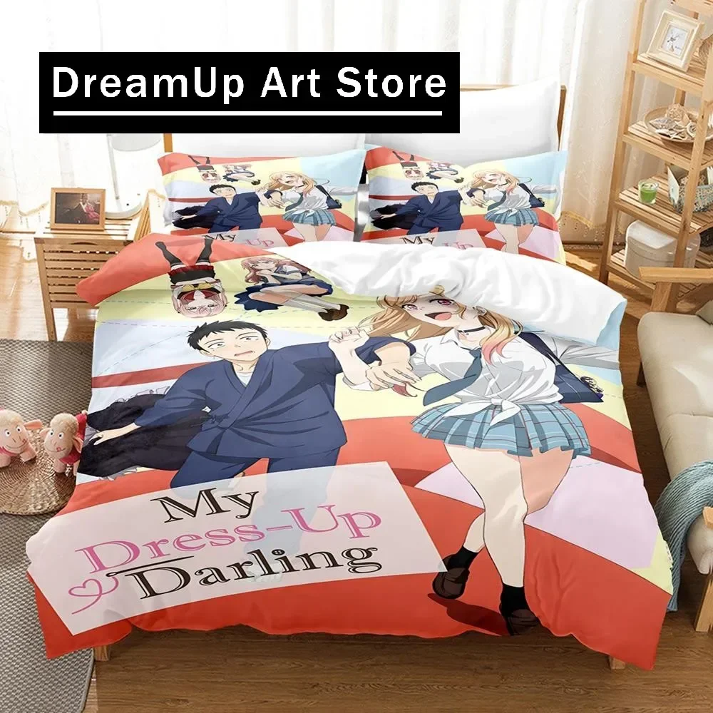 My Dress Up Darling Bedding Set Single Twin Full Queen King Size Bed Set Aldult Kid Bedroom Duvetcover Sets 3D Anime bed
My Dress Up Darling Bedding Set Single Twin Full Queen King Size Bed Set Aldult Kid Bedroom Duvetcover Sets 3D Anime bed