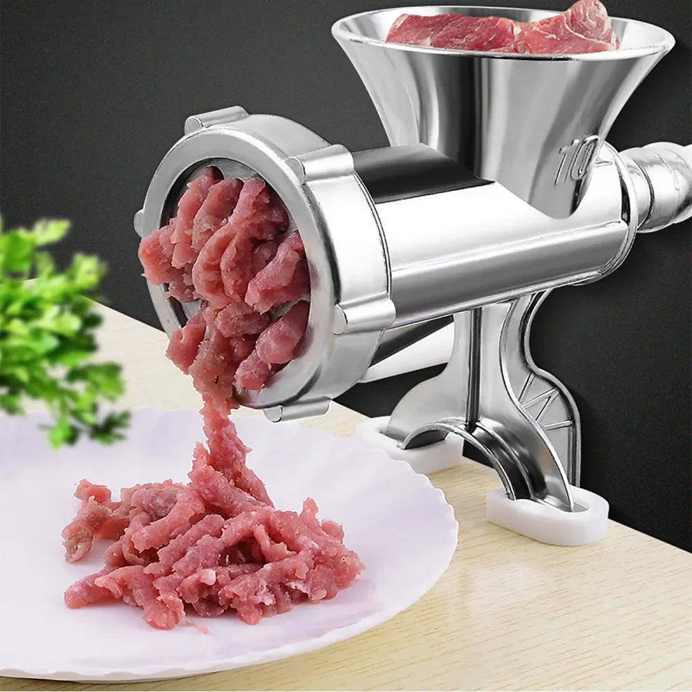 Manual Meat Grinder Sausage Stuffer with 3 Tubes Stainless Steel Blade Plate Sausage Maker For Home Kitchen Cooking Tools
Manual Meat Grinder Sausage Stuffer with 3 Tubes Stainless Steel Blade Plate Sausage Maker For Home Kitchen Cooking Tools