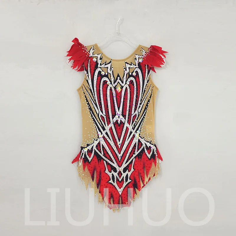 LIUHUO Rhythmic Gymnastics Leotard Competitive Cheerleading Performance For Children
LIUHUO Rhythmic Gymnastics Leotard Competitive Cheerleading Performance For Children