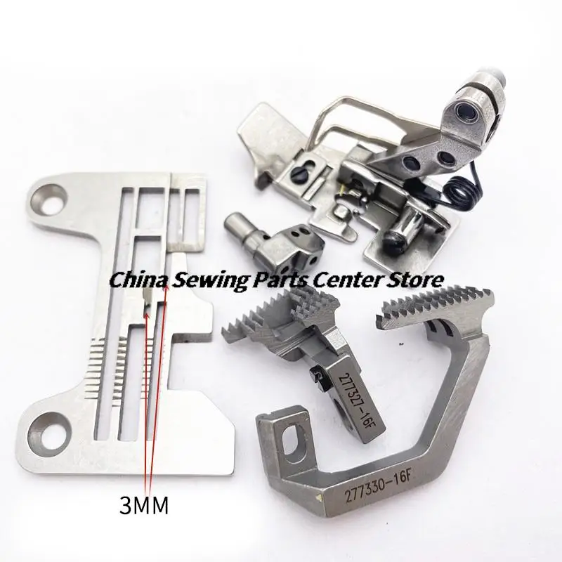 SIRUBA 988 PEGASUS EX JACK 798 Overlock Guage Set 5 Thread Needle Plate Clamp Presser Foot Feed Dog Industrial Sewing Machine
SIRUBA 988 PEGASUS EX JACK 798 Overlock Guage Set 5 Thread Needle Plate Clamp Presser Foot Feed Dog Industrial Sewing Machine