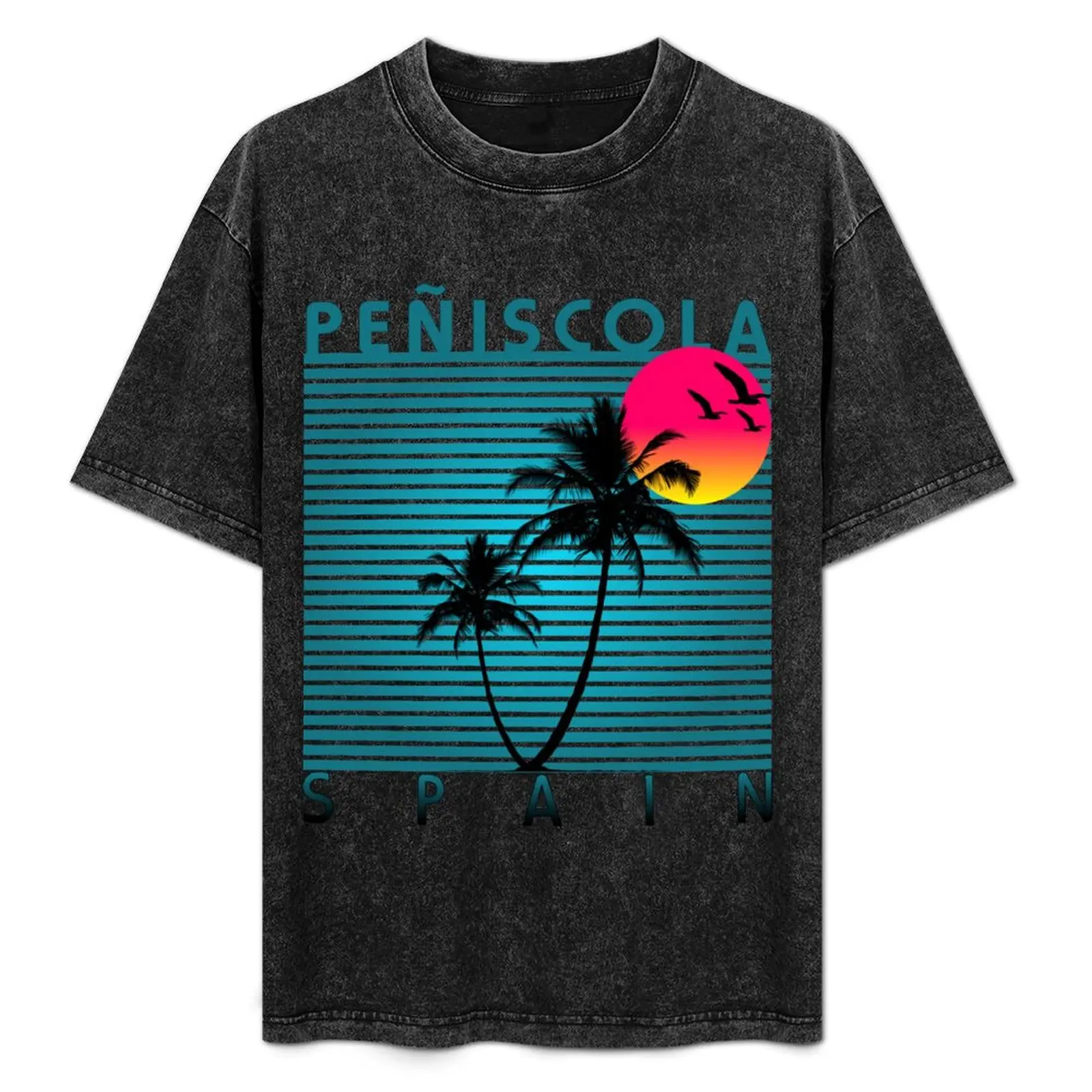 Peiscola Spain Summer Beach Sun Vacations Souvenir tshirt T-Shirt Casual Simple Design Short Sleeve Shirt
Peiscola Spain Summer Beach Sun Vacations Souvenir tshirt T-Shirt Casual Simple Design Short Sleeve Shirt