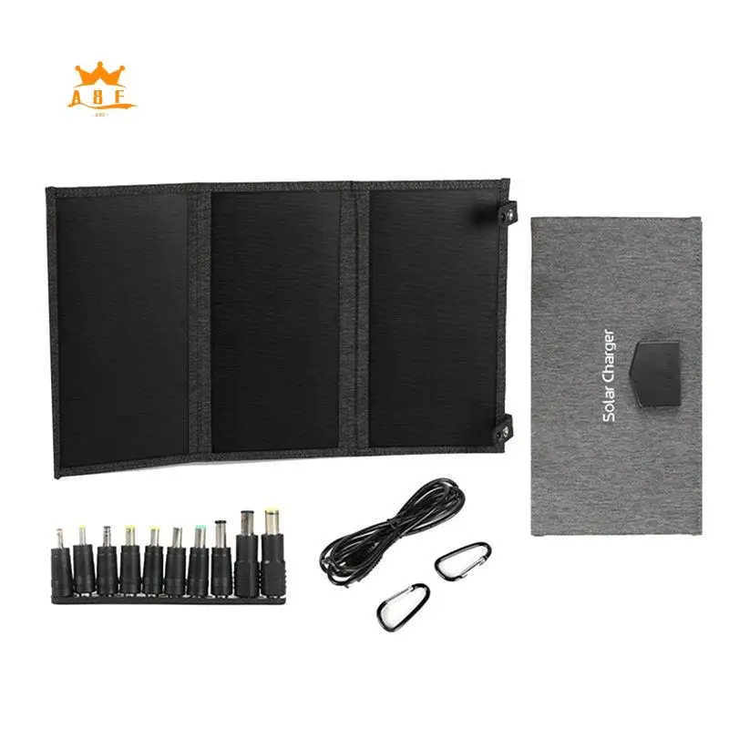A08E-30W 18V Folding Solar Panel Type-C Usb Photovoltaic Outdoor Mobile Phone Fast Charging Mobile Power Bank
A08E-30W 18V Folding Solar Panel Type-C Usb Photovoltaic Outdoor Mobile Phone Fast Charging Mobile Power Bank