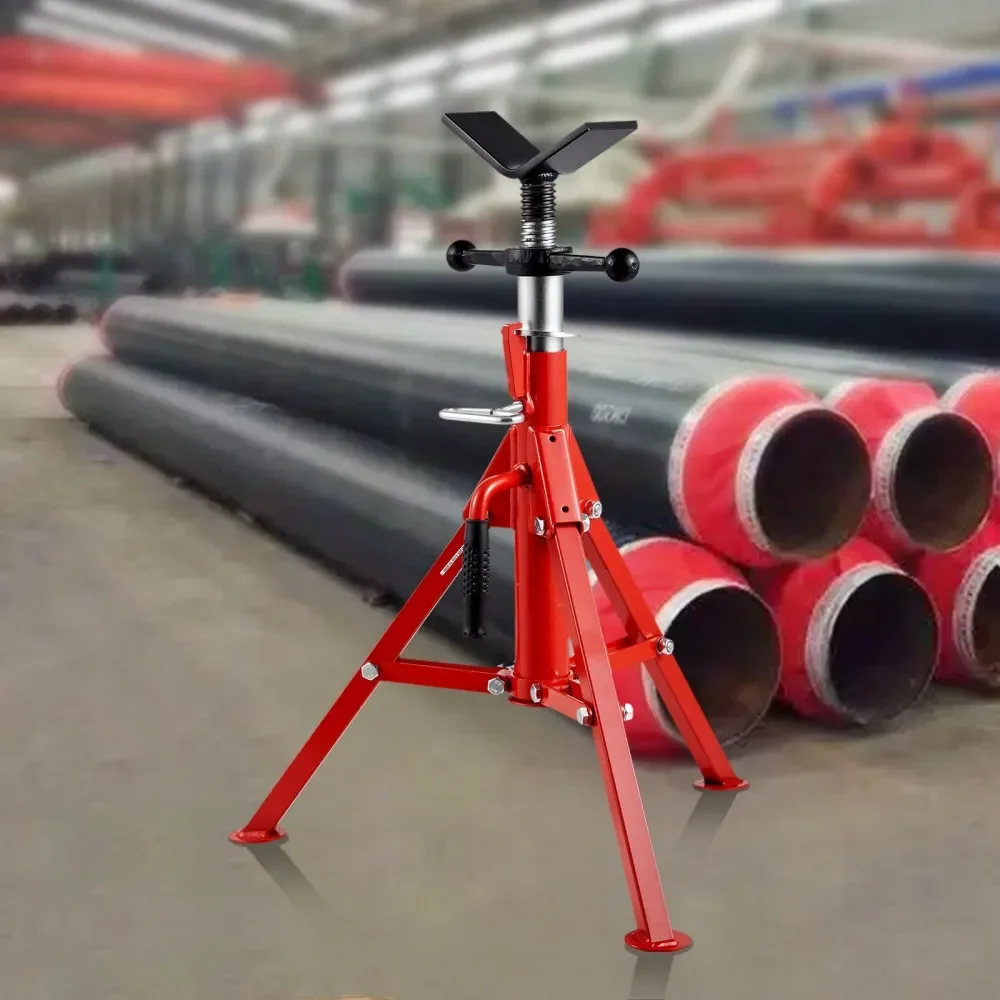 Head Pipe Stand 1 8 12 Capacity,Adjustable Height 20 52,Pipe Jack Stands 2500 Lb. Load Capacity,Portable Folding Pipe Stands, C
Head Pipe Stand 1 8 12 Capacity,Adjustable Height 20 52,Pipe Jack Stands 2500 Lb. Load Capacity,Portable Folding Pipe Stands, C
