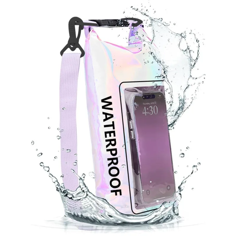 Waterproof Touch Screen Crossbody Bag Travel PVC Dry Bag Swimming Diving Rafting Floating Outdoor Beach Sport Kayaking
Waterproof Touch Screen Crossbody Bag Travel PVC Dry Bag Swimming Diving Rafting Floating Outdoor Beach Sport Kayaking