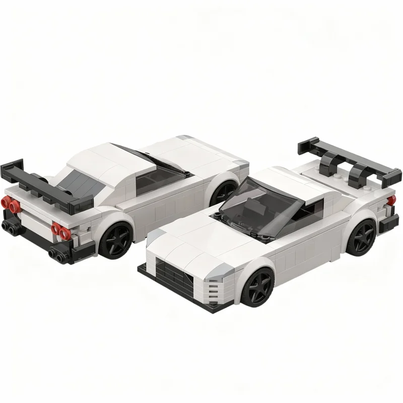 213PCS MOC City Champions Super Car Nissan R35 Model Technology DIY Creative Assembly Building Blocks Display Birthday Gift Set
213PCS MOC City Champions Super Car Nissan R35 Model Technology DIY Creative Assembly Building Blocks Display Birthday Gift Set