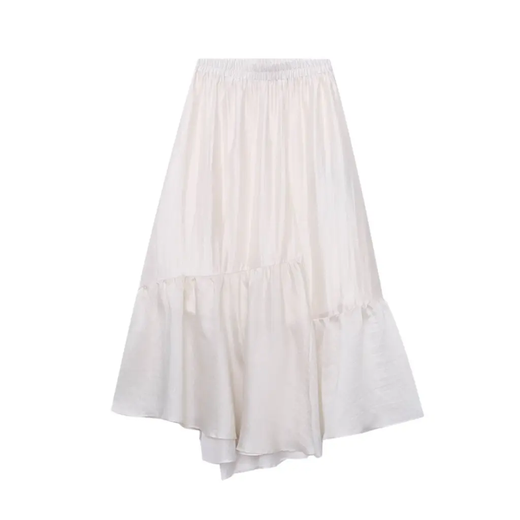 Sinan High-Waisted A-Line Skirt Asymmetrical Design Comfortable Elegant Slimming Look Women's Fashion Half Skirt Sn7570
Sinan High-Waisted A-Line Skirt Asymmetrical Design Comfortable Elegant Slimming Look Women's Fashion Half Skirt Sn7570