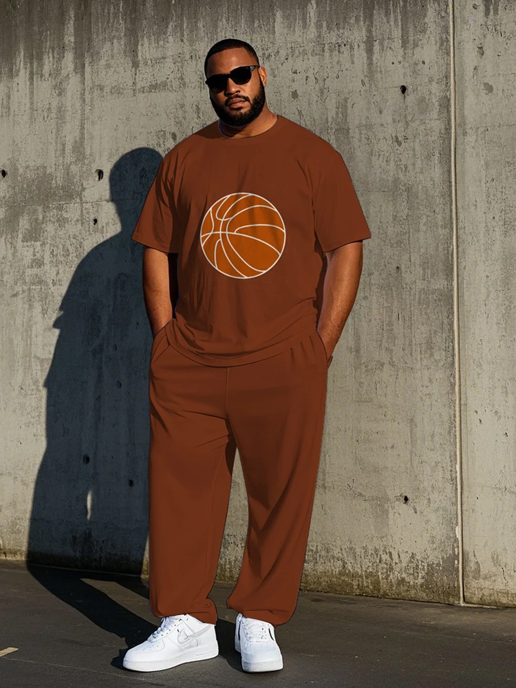 Biggmans Casual Simple Basketball Printed Big and Tall Short Sleeve T-shirt Pants Set Men Summer Street wear Two Piece Suit Male
Biggmans Casual Simple Basketball Printed Big and Tall Short Sleeve T-shirt Pants Set Men Summer Street wear Two Piece Suit Male
