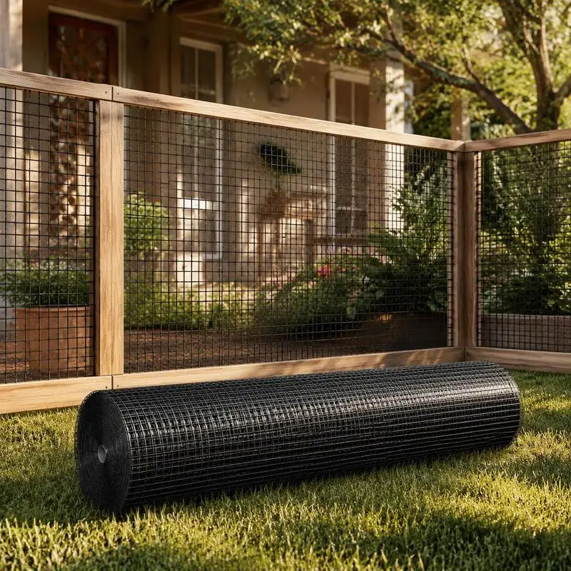 Wire Mesh 910 X 15240 Mm Galvanized Wire Fence 19 Gauge Wire Mesh Fence Roll, Vinyl Coated Metal Wire Mesh for Chicken Coop Barriers, Rabbit and Snake Fences, Poultry Enclosures
Wire Mesh 910 X 15240 Mm Galvanized Wire Fence 19 Gauge Wire Mesh Fence Roll, Vinyl Coated Metal Wire Mesh for Chicken Coop Barriers, Rabbit and Snake Fences, Poultry Enclosures