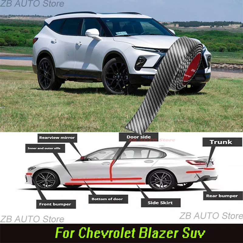 For Chevrolet Blazer suv Strong adhesive bumper strip, front and rear lip side skirts, collision and scratch resistant, suitable
For Chevrolet Blazer suv Strong adhesive bumper strip, front and rear lip side skirts, collision and scratch resistant, suitable
