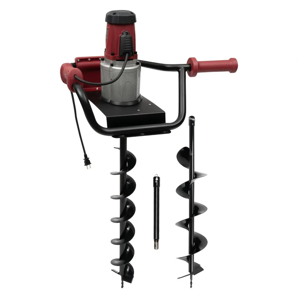 Post Hole Digger, 1500W Earth Auger Hole Digger Electric Auger Digging Tools with 2 Drill Bits (4" 6")
Post Hole Digger, 1500W Earth Auger Hole Digger Electric Auger Digging Tools with 2 Drill Bits (4" 6")