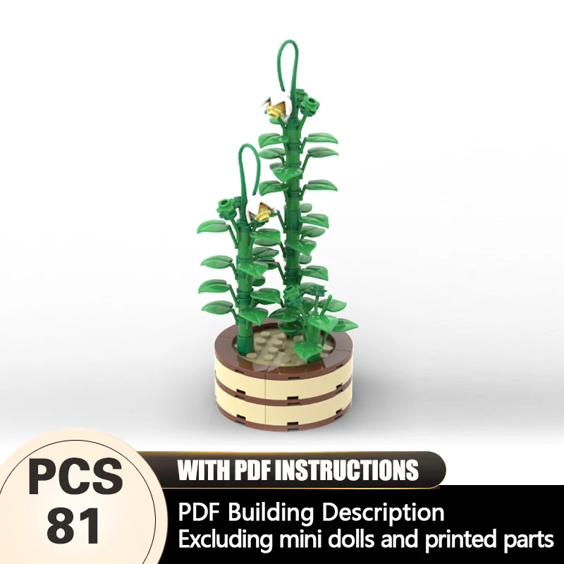 Creators Animal Series Model MOC Building Bricks Vining Houseplant Modular Technology Gifts Holiday Assemble Children Toys Suit
Creators Animal Series Model MOC Building Bricks Vining Houseplant Modular Technology Gifts Holiday Assemble Children Toys Suit