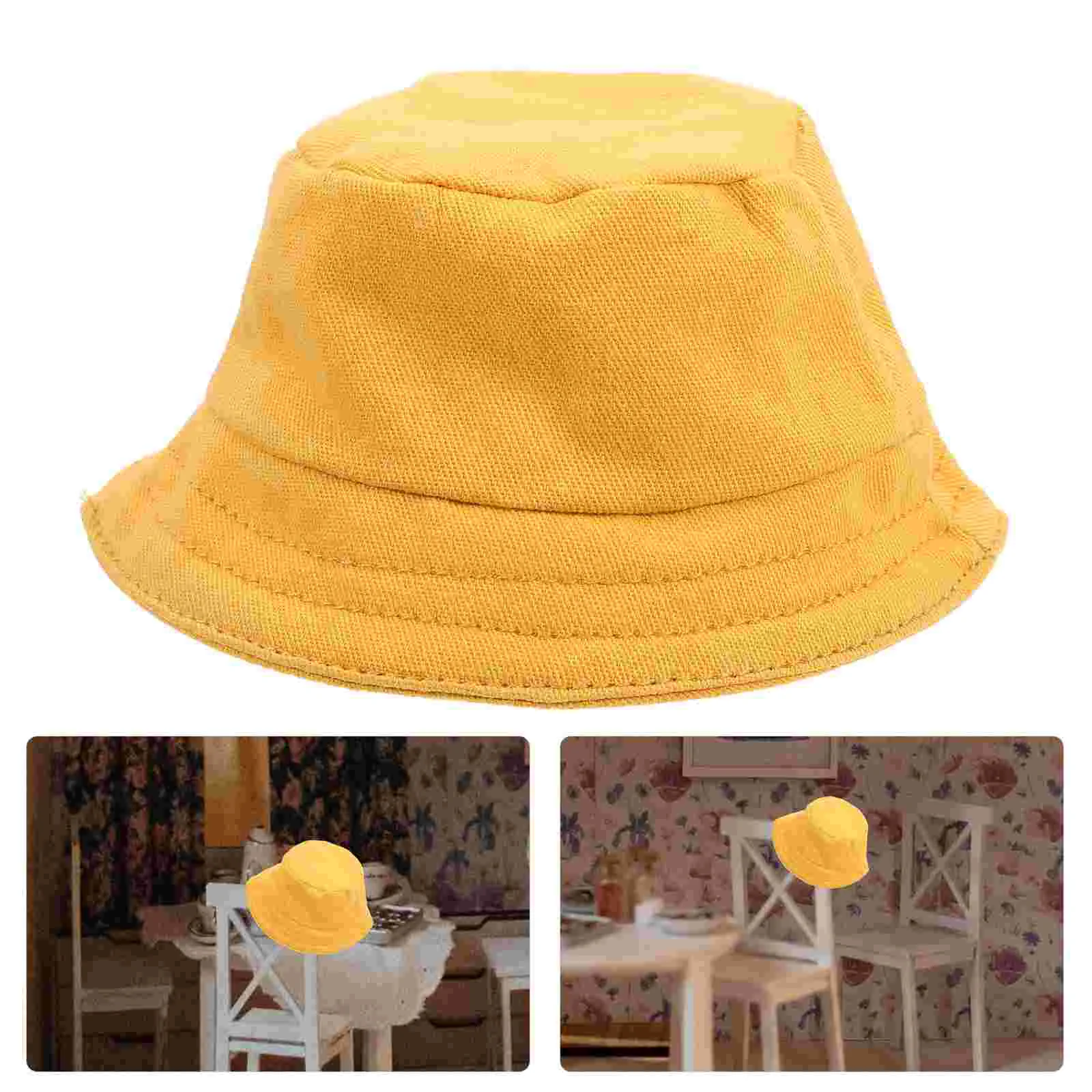 Bucket Hat Tiny Ornament Shade Clothing Fisherman's Replaceable Mini Hats For Crafts Polyester Decorative
Bucket Hat Tiny Ornament Shade Clothing Fisherman's Replaceable Mini Hats For Crafts Polyester Decorative