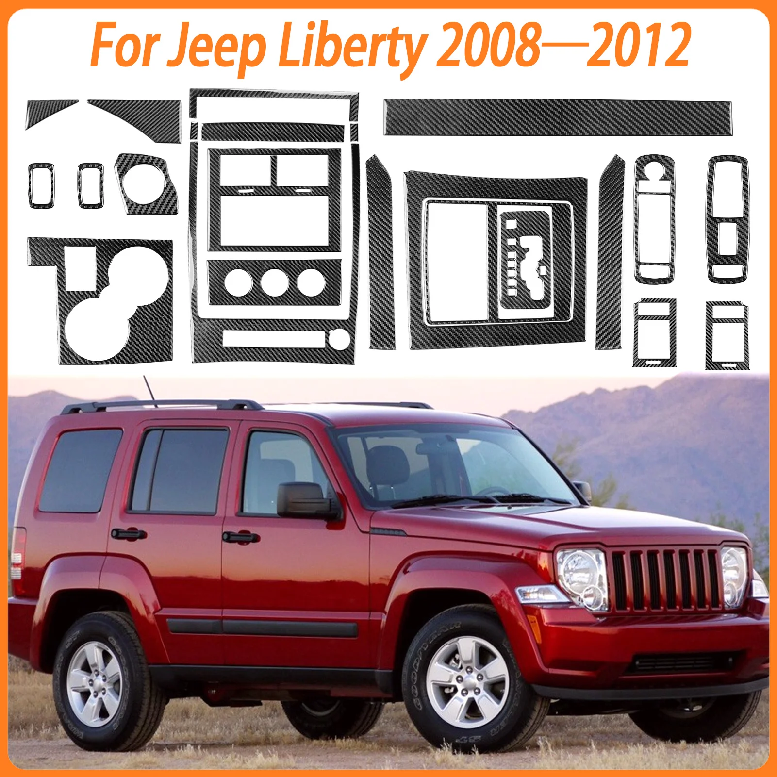 For For Jeep Liberty 08-12 Car Interior Accessories Dashboard Air Vent Frame Console Gear Cup Holder Panel
For For Jeep Liberty 08-12 Car Interior Accessories Dashboard Air Vent Frame Console Gear Cup Holder Panel