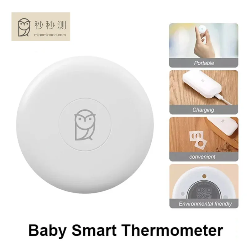 Miaomiaoce Digital Smart Thermometer Pro Clinical Baby Thermometer Rechargeable Accurate Measurement Fever Alarm Remote Monitor