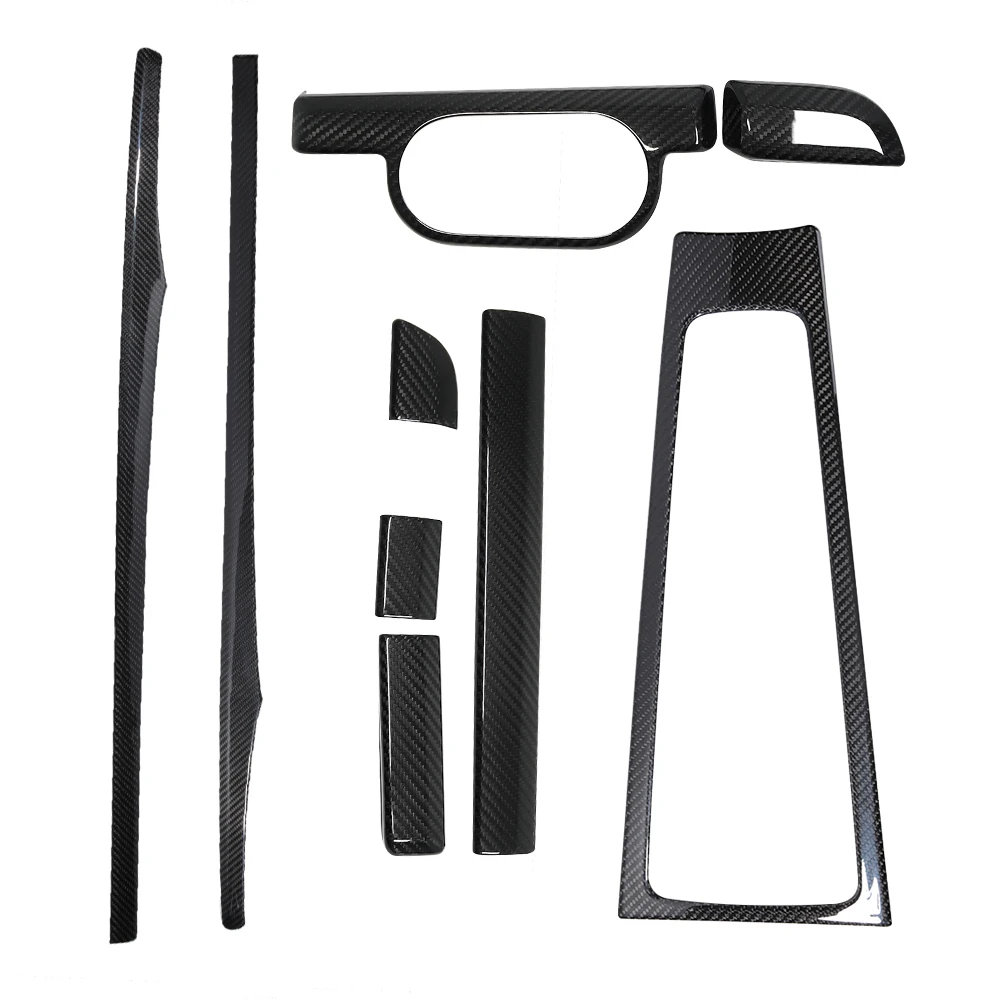 Dry Carbon Fiber Interior Kits Central Console Gear Shift Panel Dashboard Door Strip Cover Trim for Porsche 718 Boxster Cayman 
Dry Carbon Fiber Interior Kits Central Console Gear Shift Panel Dashboard Door Strip Cover Trim for Porsche 718 Boxster Cayman