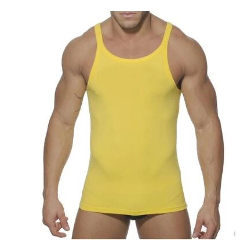 Free Shopping Men's Clothes Summer Vest Pure Cotton Slim Sexy Halter Top For Sports and Leisure Tank
Free Shopping Men's Clothes Summer Vest Pure Cotton Slim Sexy Halter Top For Sports and Leisure Tank