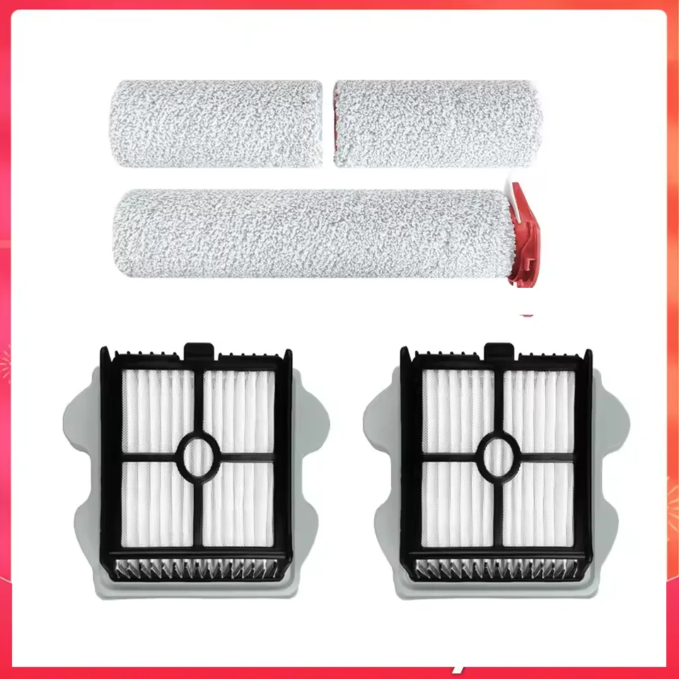 For Roborock Dyad Pro / A10 Ultra Cordless Vacuum Cleaner Roller Soft Brush Spare Part Replacement Accessories Filter Accessory
For Roborock Dyad Pro / A10 Ultra Cordless Vacuum Cleaner Roller Soft Brush Spare Part Replacement Accessories Filter Accessory