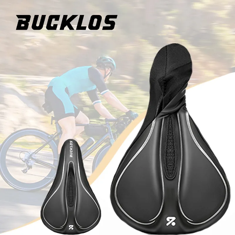 BUCKLOS Bike Cushion Cover Breathable Anti-slip Soft Mountain Bike Seat Cover PU Leather Durable Stable Seat Cover Bicycle Part
BUCKLOS Bike Cushion Cover Breathable Anti-slip Soft Mountain Bike Seat Cover PU Leather Durable Stable Seat Cover Bicycle Part