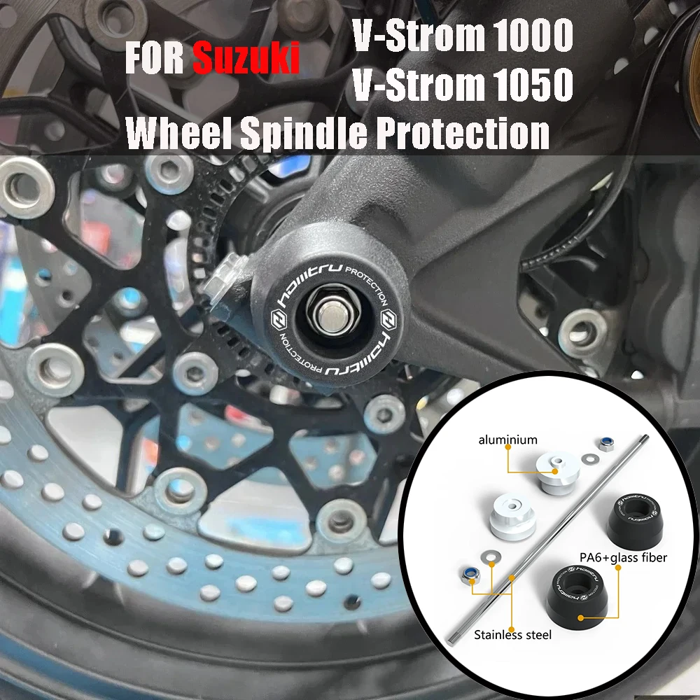 For SUZUKI V-Strom 1000 V-Strom 1000 GTA / 1000X GTA 2014-2019 Motorcycle Accessories Front Rear Wheel Spindle Crash Protection
For SUZUKI V-Strom 1000 V-Strom 1000 GTA / 1000X GTA 2014-2019 Motorcycle Accessories Front Rear Wheel Spindle Crash Protection