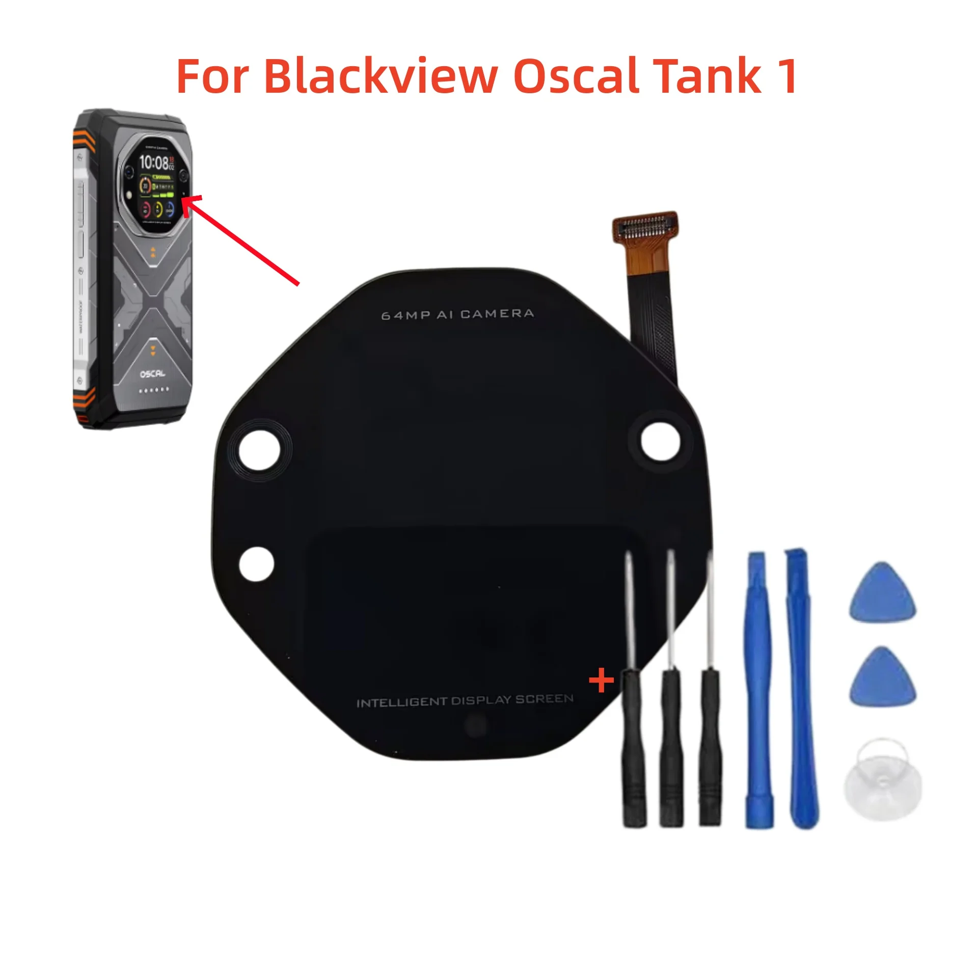 New Original For Blackview Oscal Tank 1 Cell Phone 64MP AI Camera Back LCD Display SUB Screen Asscembly Digitizer Glass Repair
New Original For Blackview Oscal Tank 1 Cell Phone 64MP AI Camera Back LCD Display SUB Screen Asscembly Digitizer Glass Repair