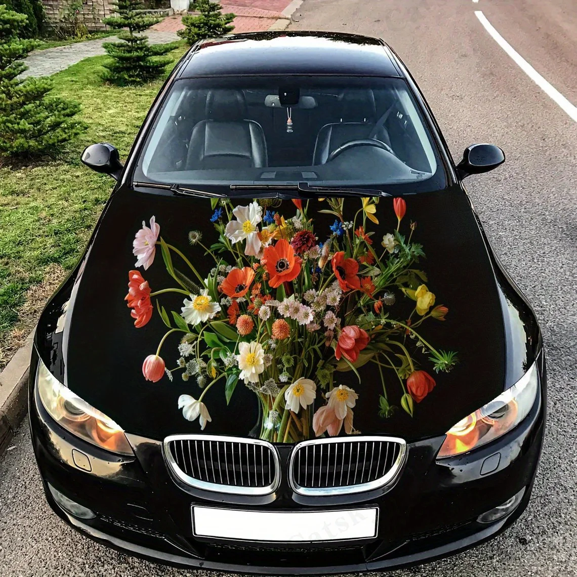 Bouquets of flowers print,car hood stickers,PVC waterproof Self adhesive car hood sticker,car hood decoration protection sticker
Bouquets of flowers print,car hood stickers,PVC waterproof Self adhesive car hood sticker,car hood decoration protection sticker