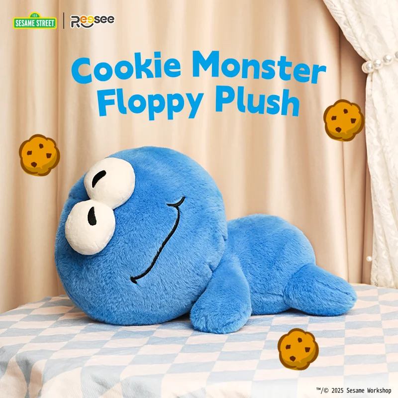 Sesame Street Cookie Floppy Plush, 30cm Soft Lying Stuffed Toy for Sofa Decor, Cute Blue Character Pillow for Room Styling
Sesame Street Cookie Floppy Plush, 30cm Soft Lying Stuffed Toy for Sofa Decor, Cute Blue Character Pillow for Room Styling