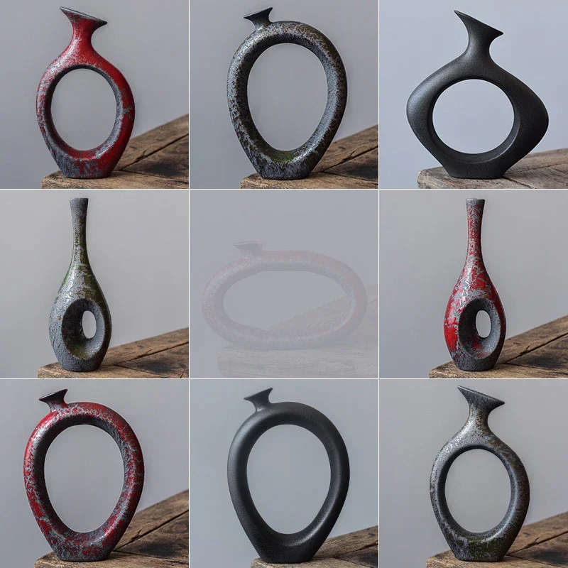 1Pcs modern desk ceramic vase decorative vases for luxury room Flower vase decoration home decor Interior vase Desktop Ornament
1Pcs modern desk ceramic vase decorative vases for luxury room Flower vase decoration home decor Interior vase Desktop Ornament