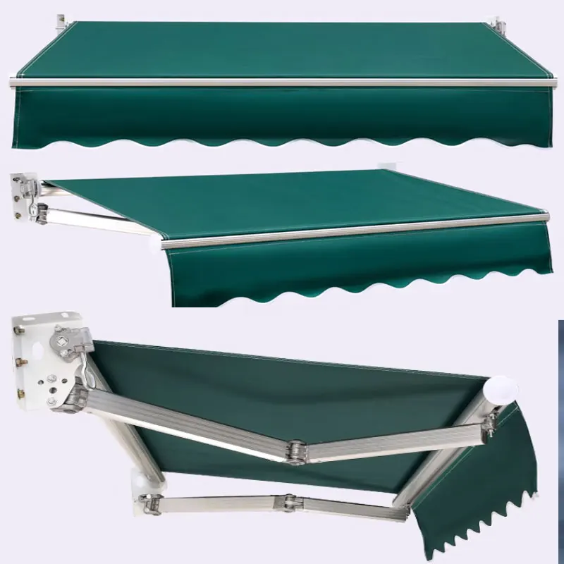 Manual Hand Crank Retractable Curved Arms Awnings High Bearing Capacity 280G Polyester Window Door Sunshade Shelter
Manual Hand Crank Retractable Curved Arms Awnings High Bearing Capacity 280G Polyester Window Door Sunshade Shelter
