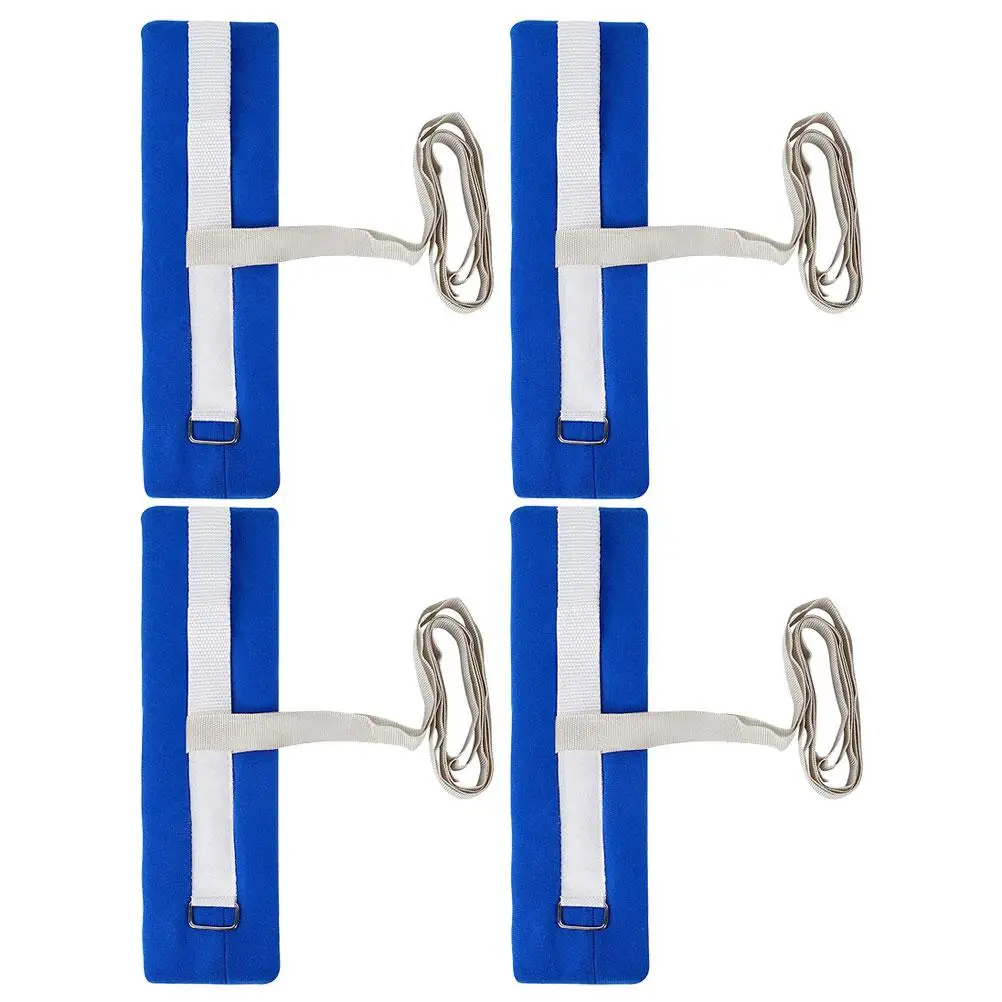 4 Pcs Anti-scratch Straps Adjustable Thicken Sponge Patient Bed Rails Bright Blue White Leg Lifter Wrist Straps Hospital
4 Pcs Anti-scratch Straps Adjustable Thicken Sponge Patient Bed Rails Bright Blue White Leg Lifter Wrist Straps Hospital