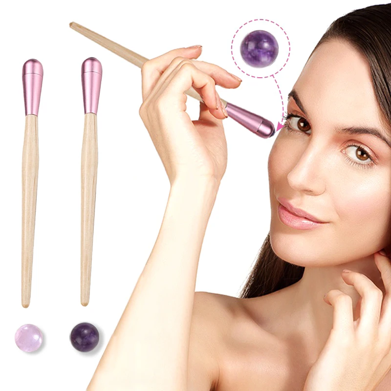 Eye Massager Pen Jade Eye Cream Roller Wand, Face Massage, Facial Massager For Applicator, Reduce Puffiness
Eye Massager Pen Jade Eye Cream Roller Wand, Face Massage, Facial Massager For Applicator, Reduce Puffiness
