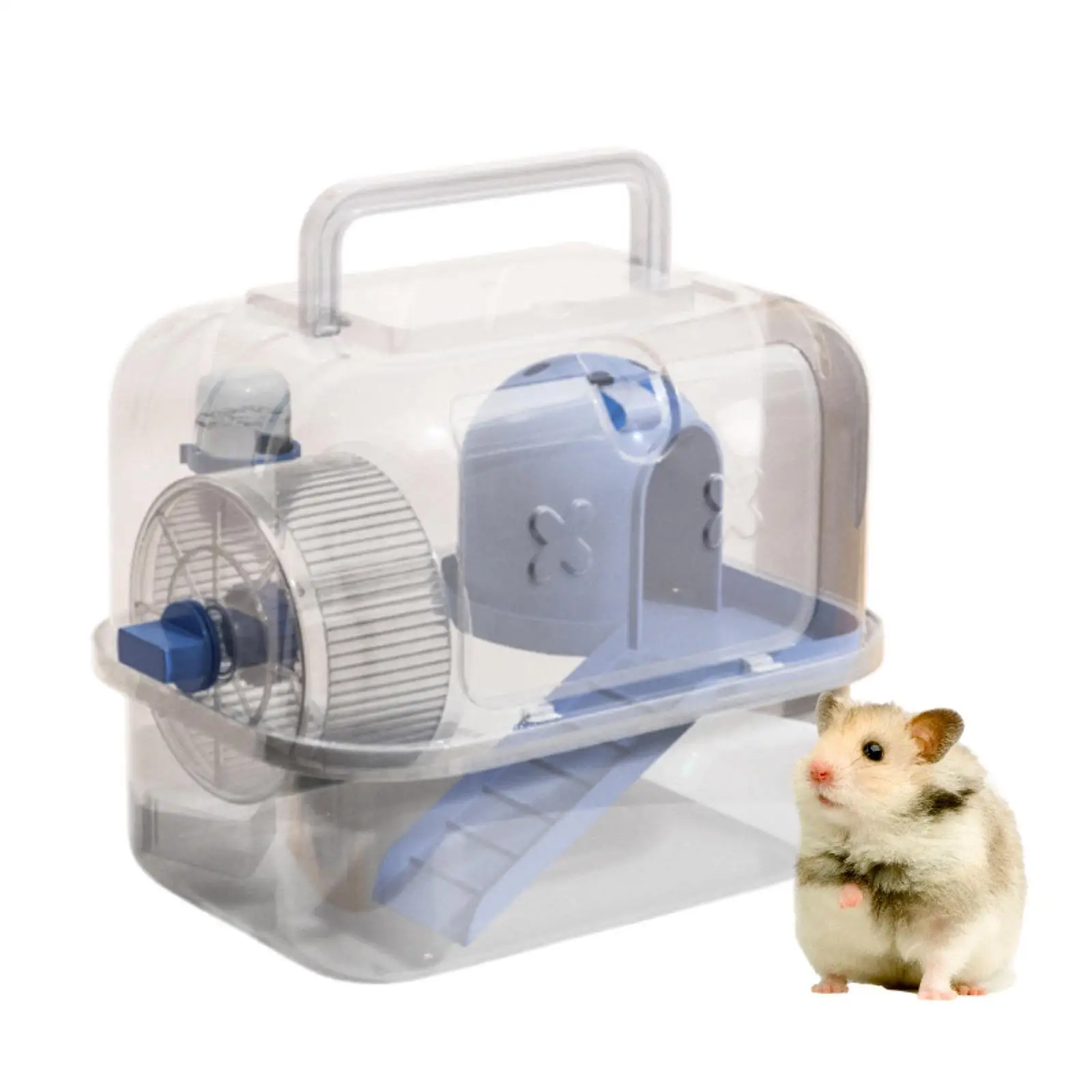 Portable Hamster Carrier Cage Breathable Small Animal Handbag Outdoor Pet Outgoing Cage Carrier Case for Chinchilla Squirrel
Portable Hamster Carrier Cage Breathable Small Animal Handbag Outdoor Pet Outgoing Cage Carrier Case for Chinchilla Squirrel