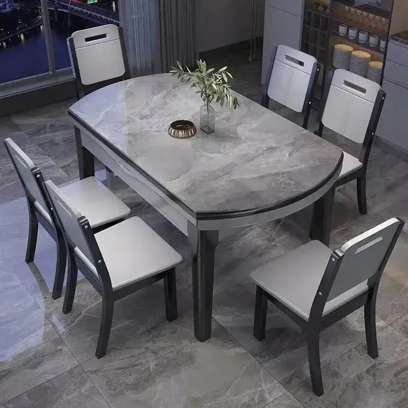 Modern New Design Durable Folding Telescopic Convertible Round Rectangular Slate Dining Table Home Furniture For Park Use
Modern New Design Durable Folding Telescopic Convertible Round Rectangular Slate Dining Table Home Furniture For Park Use