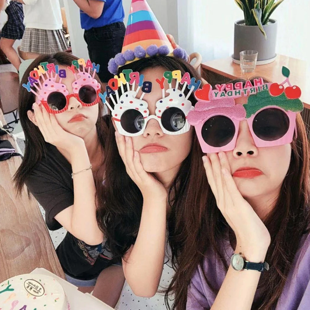 Plastic Birthday Party Glasses Pink Golden Decor Creative Frames Supplies Photo Props Adult Kids Dollar Cake Home Accessories
Plastic Birthday Party Glasses Pink Golden Decor Creative Frames Supplies Photo Props Adult Kids Dollar Cake Home Accessories