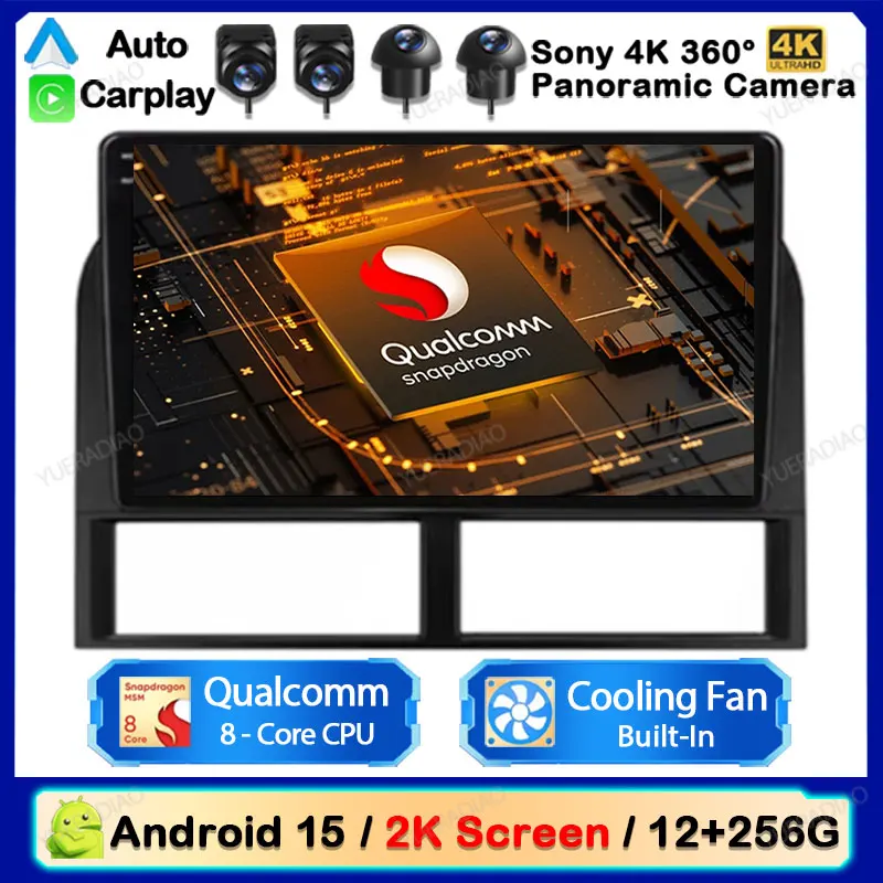 Android 15 Car Radio For Jeep Grand Cherokee II WJ 1998 - 2004 Multimedia Video Player GPS NAVI 4G WIFI CarPlay Auto QLED DSP BT
Android 15 Car Radio For Jeep Grand Cherokee II WJ 1998 - 2004 Multimedia Video Player GPS NAVI 4G WIFI CarPlay Auto QLED DSP BT