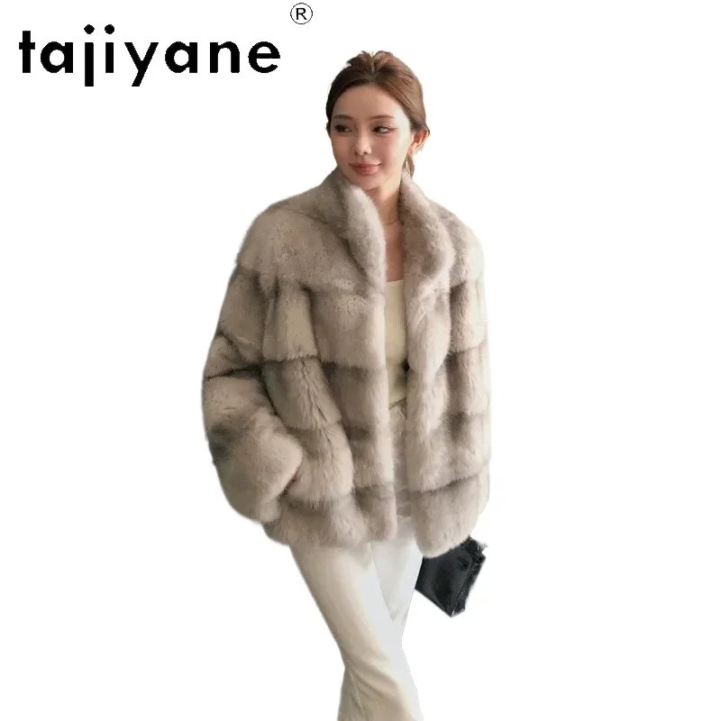 TAJIYANE New Real Fur Coat Woman Elegant Fox Fur Jacket Tops Winter Coats Women Stand Collar Clothes for Women Jackets Warm Haut
TAJIYANE New Real Fur Coat Woman Elegant Fox Fur Jacket Tops Winter Coats Women Stand Collar Clothes for Women Jackets Warm Haut