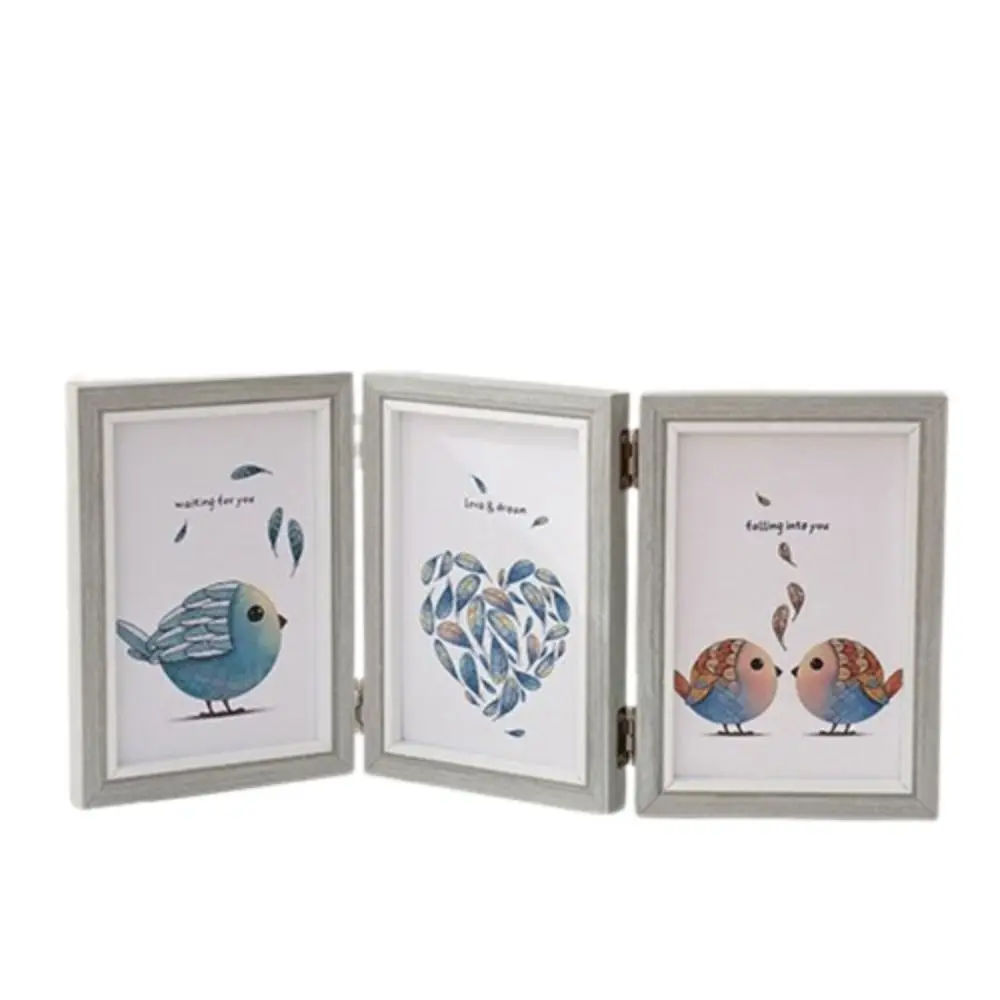 Creative Foldable Hinge Photo Frame Rectangular Wooden Portrait Picture Frame 2/3/4/5 Linked 6/7/8 Inches
Creative Foldable Hinge Photo Frame Rectangular Wooden Portrait Picture Frame 2/3/4/5 Linked 6/7/8 Inches