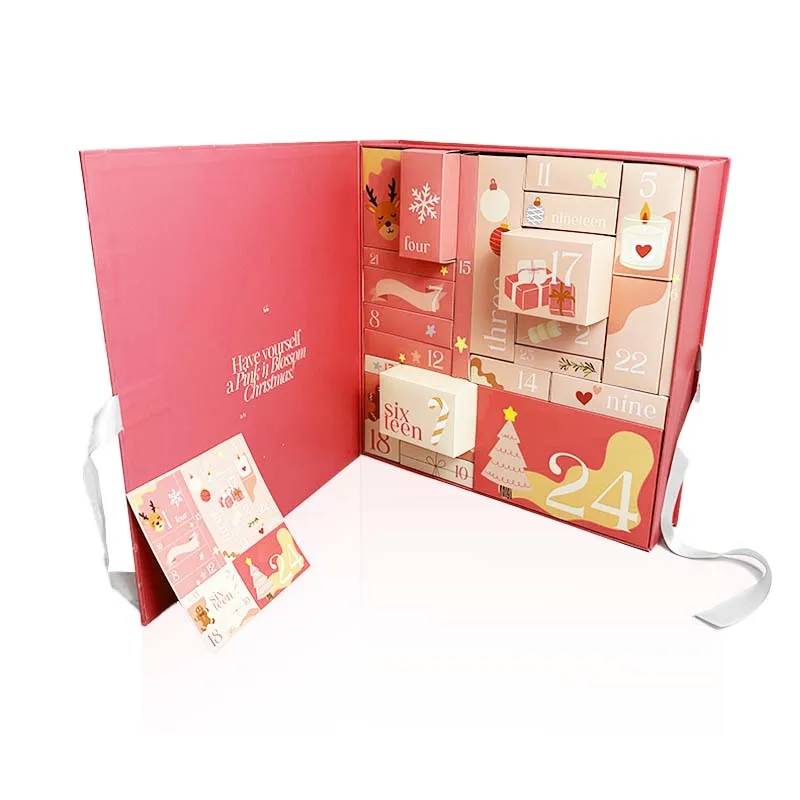 Настройка. Новый дизайн, роскошная картонная упаковка для духов, 24 ящика, двойные коробки, рождественский подарок, коробка для адвент-календаря для
Настройка. Новый дизайн, роскошная картонная упаковка для духов, 24 ящика, двойные коробки, рождественский подарок, коробка для адвент-календаря для