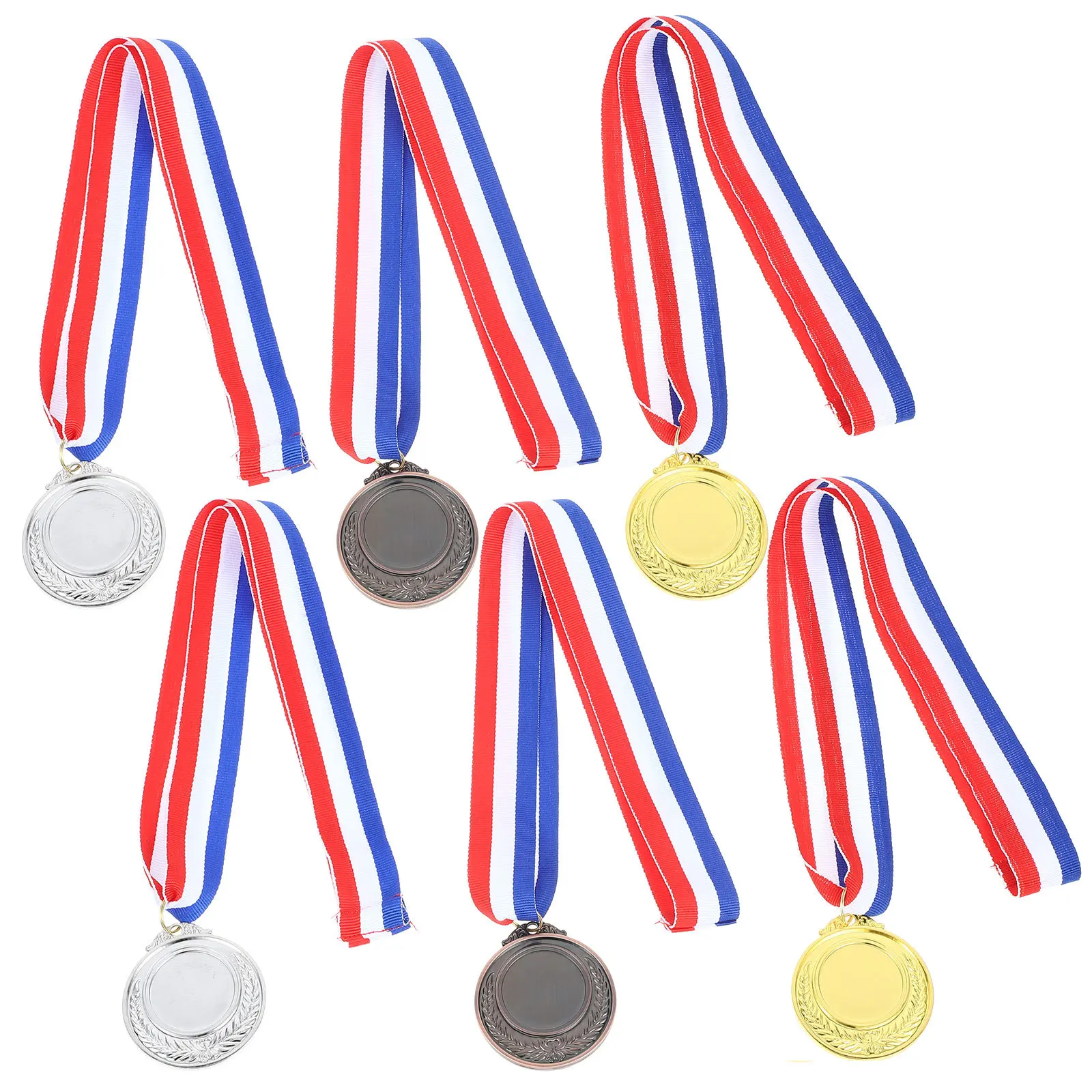 6Pcs Metal Sports Award Medals School Competition Achievement Sports Medal Accessory Set Medals Award Trophy Party Prop
6Pcs Metal Sports Award Medals School Competition Achievement Sports Medal Accessory Set Medals Award Trophy Party Prop